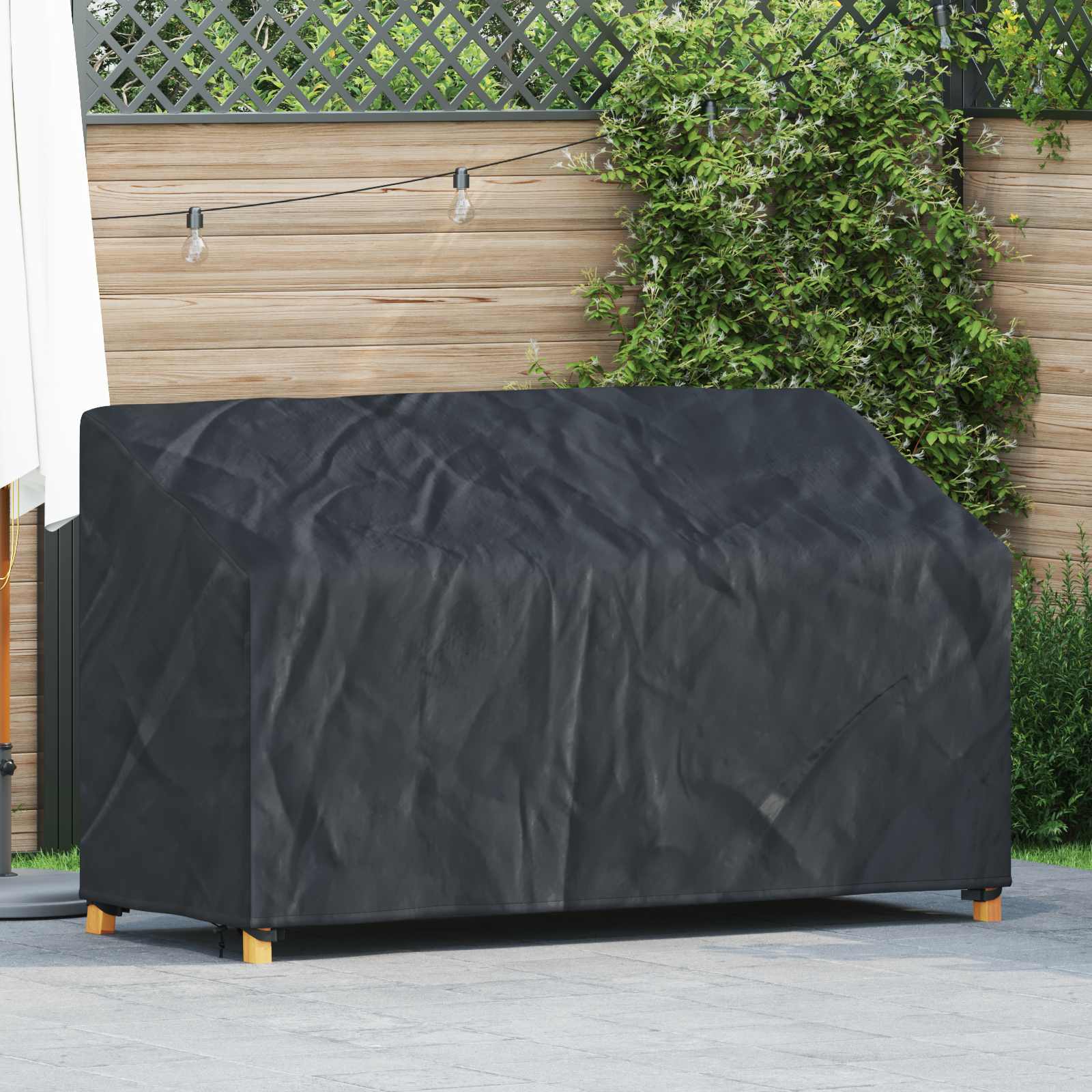 Κάλυμμα Παγκάκι Κήπου 165 x 70 x 65 / 94 cm Ύφασμα Oxford 420D - Pakobazaar
