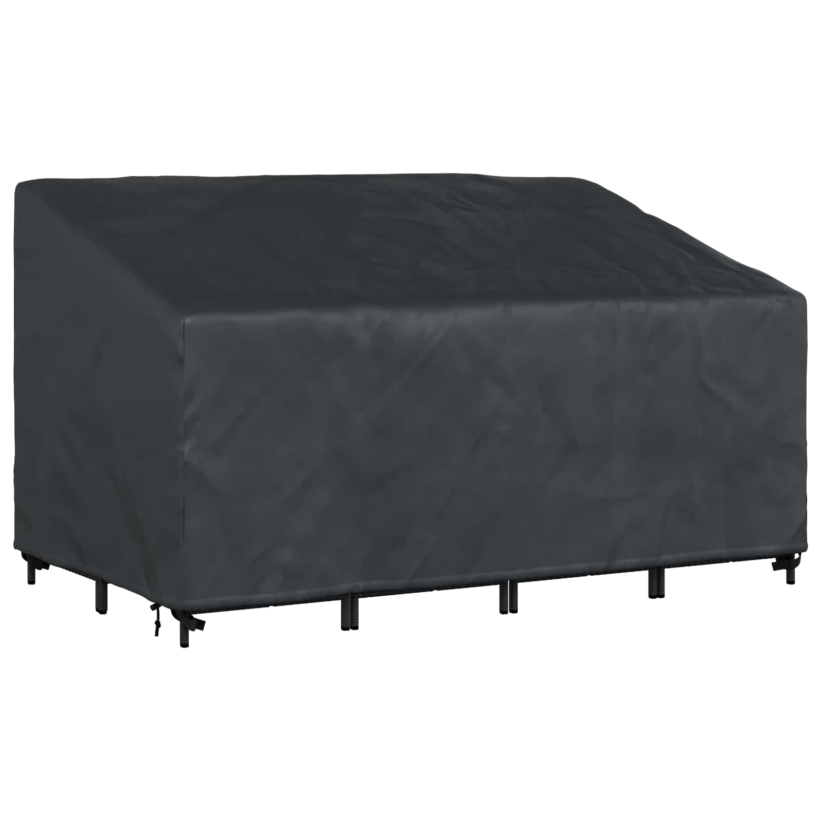 Κάλυμμα Παγκάκι Κήπου 160 x 100 x 61 / 89 εκ Ύφασμα Oxford 420D - Pakobazaar