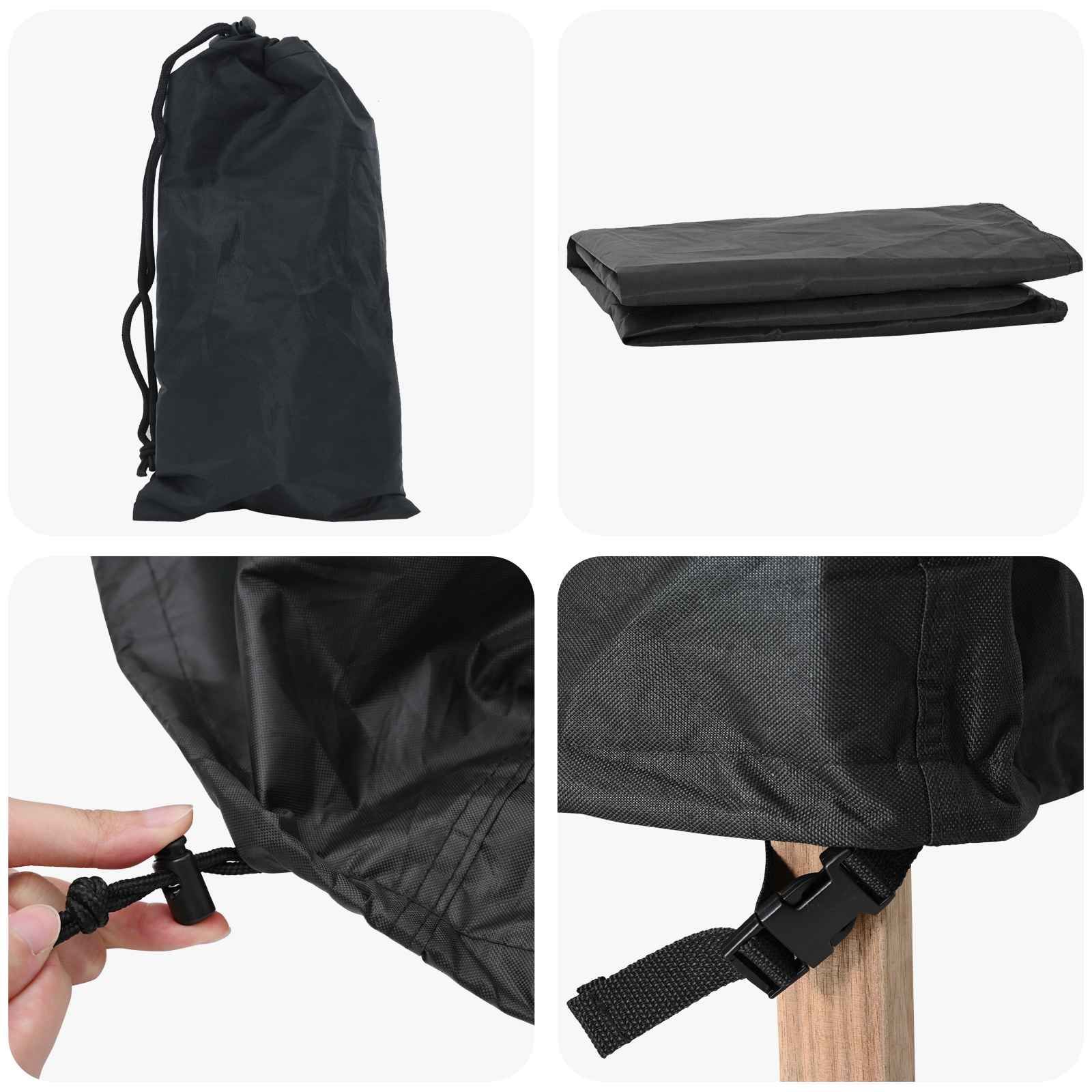 Κάλυμμα Κήπου για Καρέκλα 90 x 90 x 50 / 75 cm Ύφασμα Oxford 600D - Pakobazaar