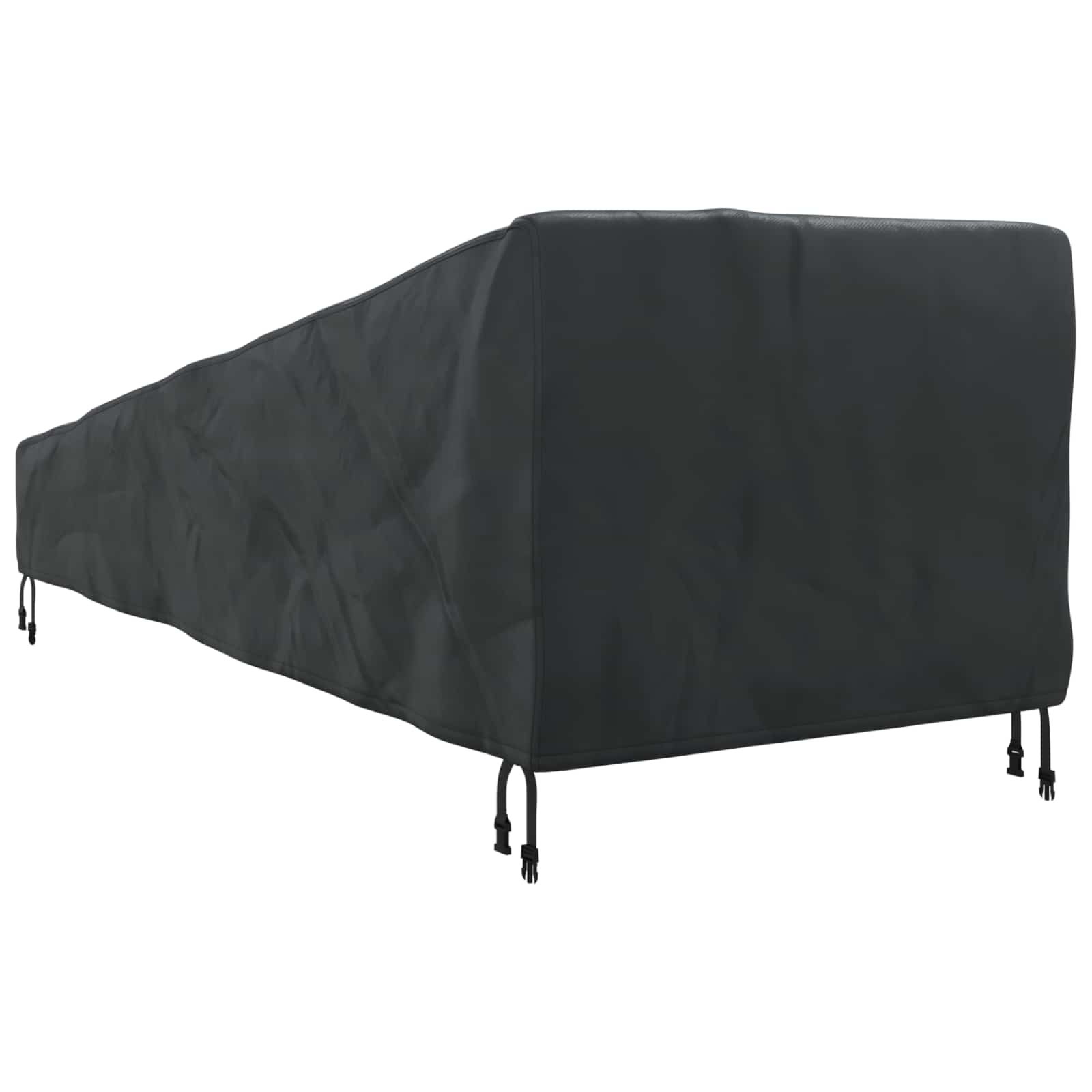 Κάλυμμα Επίπλων Εξωτερικού Χώρου Μαύρο 210 x 80 x 75 εκ.