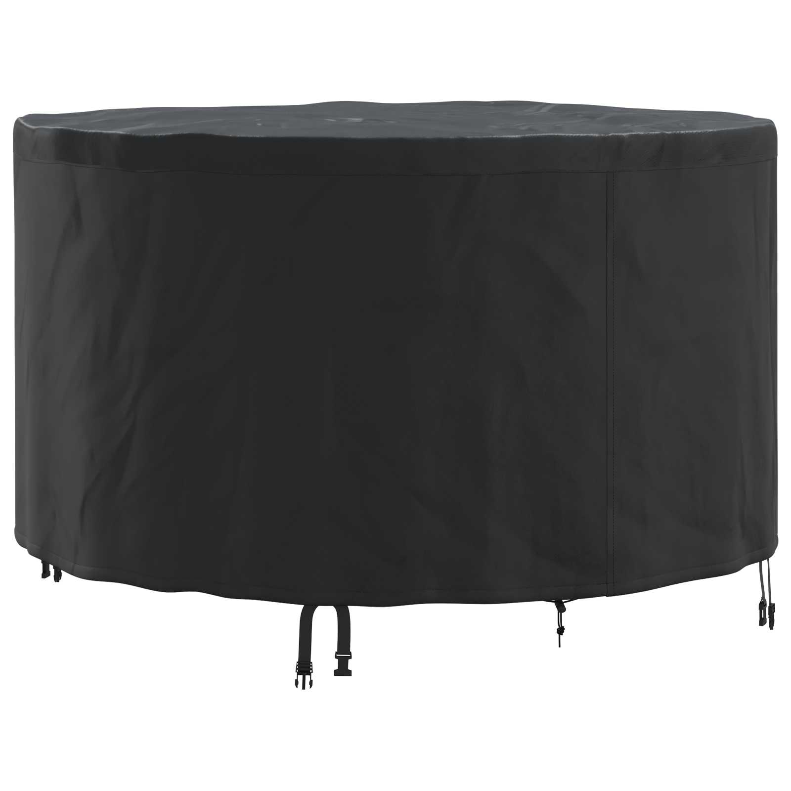 Κάλυμμα επίπλων Μαύρο 102 x 102 x 71 εκ. Υφασμα Oxford 600D - Pakobazaar