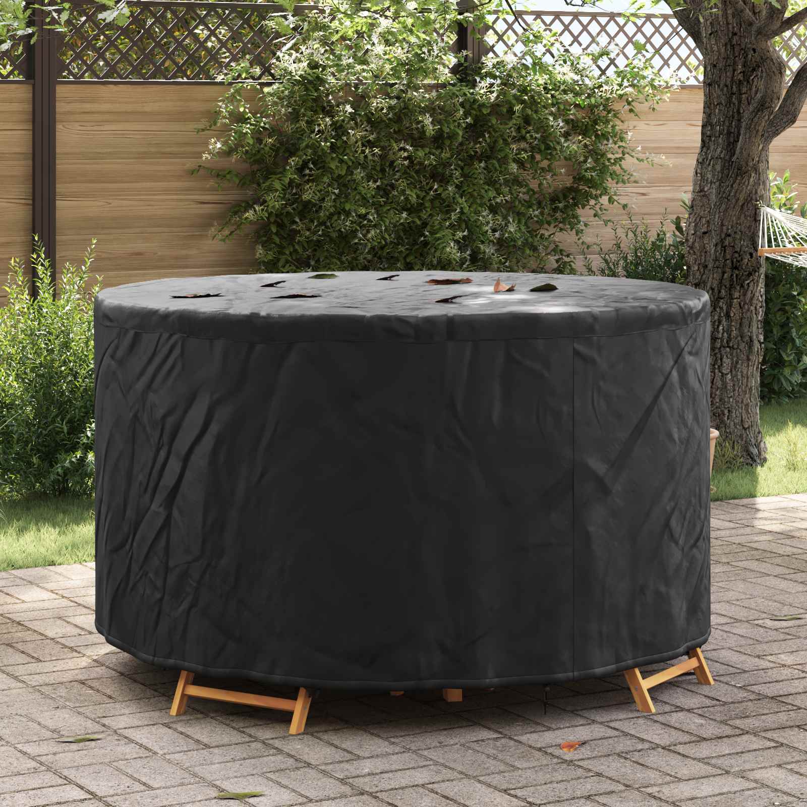Κάλυμμα επίπλων 157 x 157 x 85 εκ. Ύφασμα Oxford 600D Γύρος