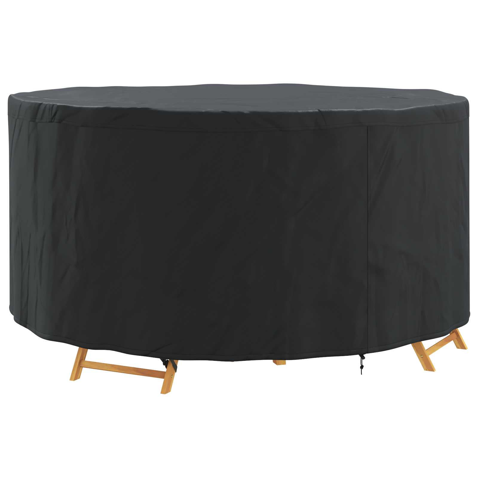 Κάλυμμα επίπλων Μαύρο 182 x 182 x 71 εκ. Ύφασμα Oxford 420D