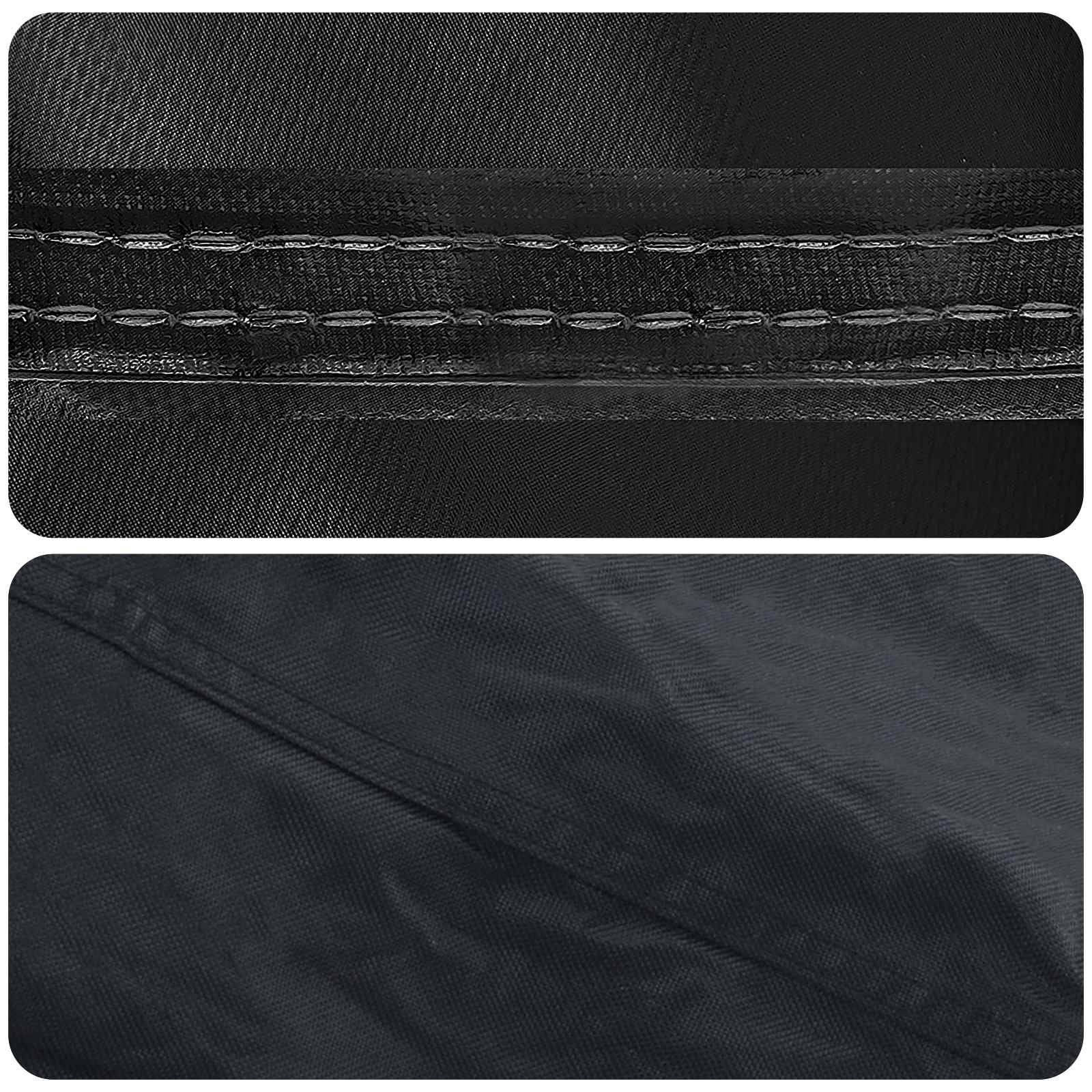 Κάλυμμα επίπλων Μαύρο 244 x 244 x 85 εκ. Υφασμα Oxford 420D