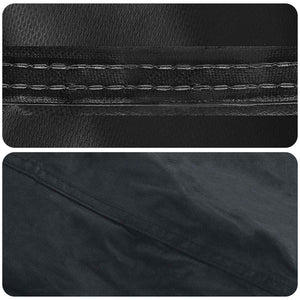 Κάλυμμα Τραπέζι Μονόχρωμο Μαύρο 162 x 92 x 15 εκ. ύφασμα - Pakobazaar