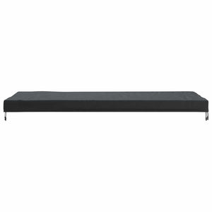 Κάλυμμα Τραπέζι Μονόχρωμο Μαύρο 242 x 102 x 15 εκ. ύφασμα - Pakobazaar