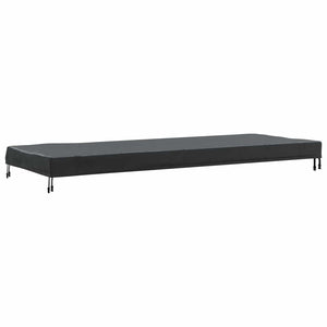 Κάλυμμα Τραπέζι Μονόχρωμο Μαύρο 262 x 102 x 15 εκ. ύφασμα - Pakobazaar