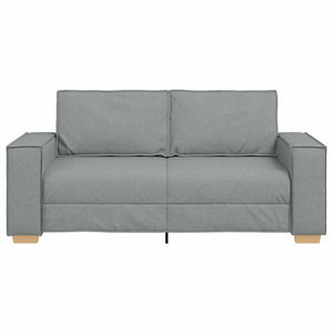 Διθέσιος Καναπές Ανοιχτό Γκρι 180x78x84 εκ. Υφασμάτινος - Pakobazaar