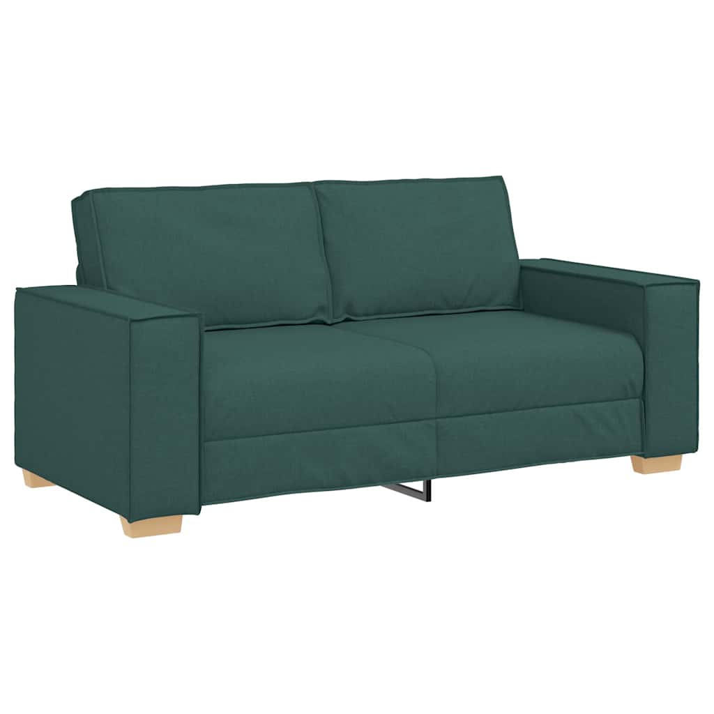 Διθέσιος Καναπές Σκούρο Πράσινο 180x78x84 εκ. Ύφασμα - Pakobazaar