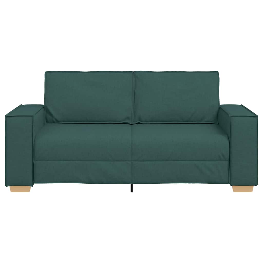 Διθέσιος Καναπές Σκούρο Πράσινο 180x78x84 εκ. Ύφασμα - Pakobazaar