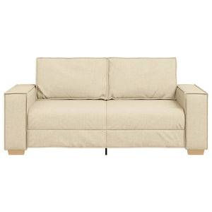 Διθέσιος Καναπές 180x78x84 εκ. από Ύφασμα, Μπεζ - Pakobazaar