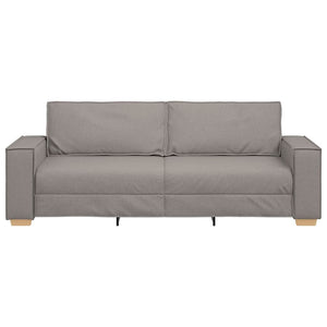3-Θέσιος καναπές Taupe 220 cm ύφασμα