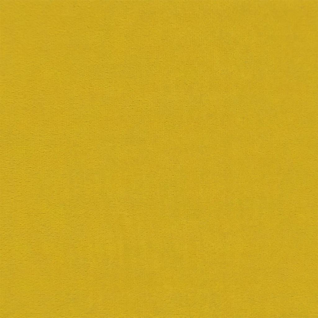 Πολυθρόνα Κίτρινη Βελούδινη 100x78x84 εκ. - Pakobazaar