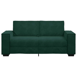 Διθέσιος Καναπές Σκούρο Πράσινο 180x78x84 εκ. Βελούδο - Pakobazaar