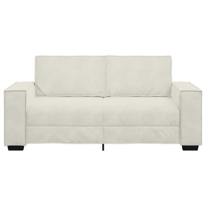 Διθέσιος Καναπές Κρεμ 180x78x84 εκ. Βελούδο - Pakobazaar