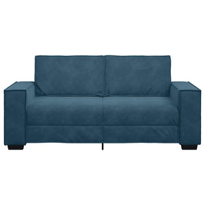 Διθέσιος Καναπές Μπλε 180x78x84 εκ. Βελούδο - Pakobazaar