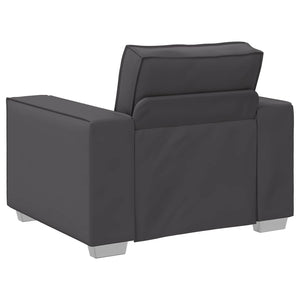 Καναπές Γκρι 99 x 80 x 84 εκ ύφασμα - Pakobazaar