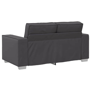 Καναπές Γκρι 160 x 80 x 84 εκ ύφασμα - Pakobazaar