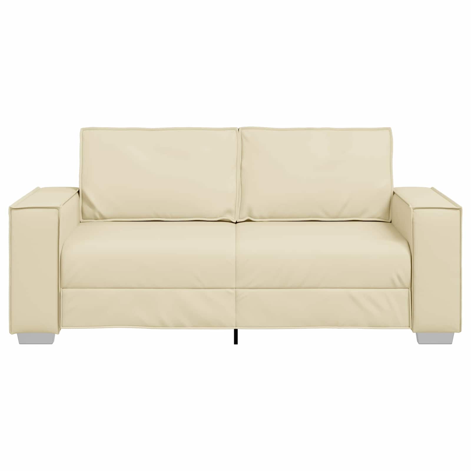 Καναπές Κρεμ 180 x 80 x 84 εκ ύφασμα - Pakobazaar