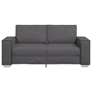 Καναπές Γκρι 180 x 80 x 84 εκ ύφασμα - Pakobazaar