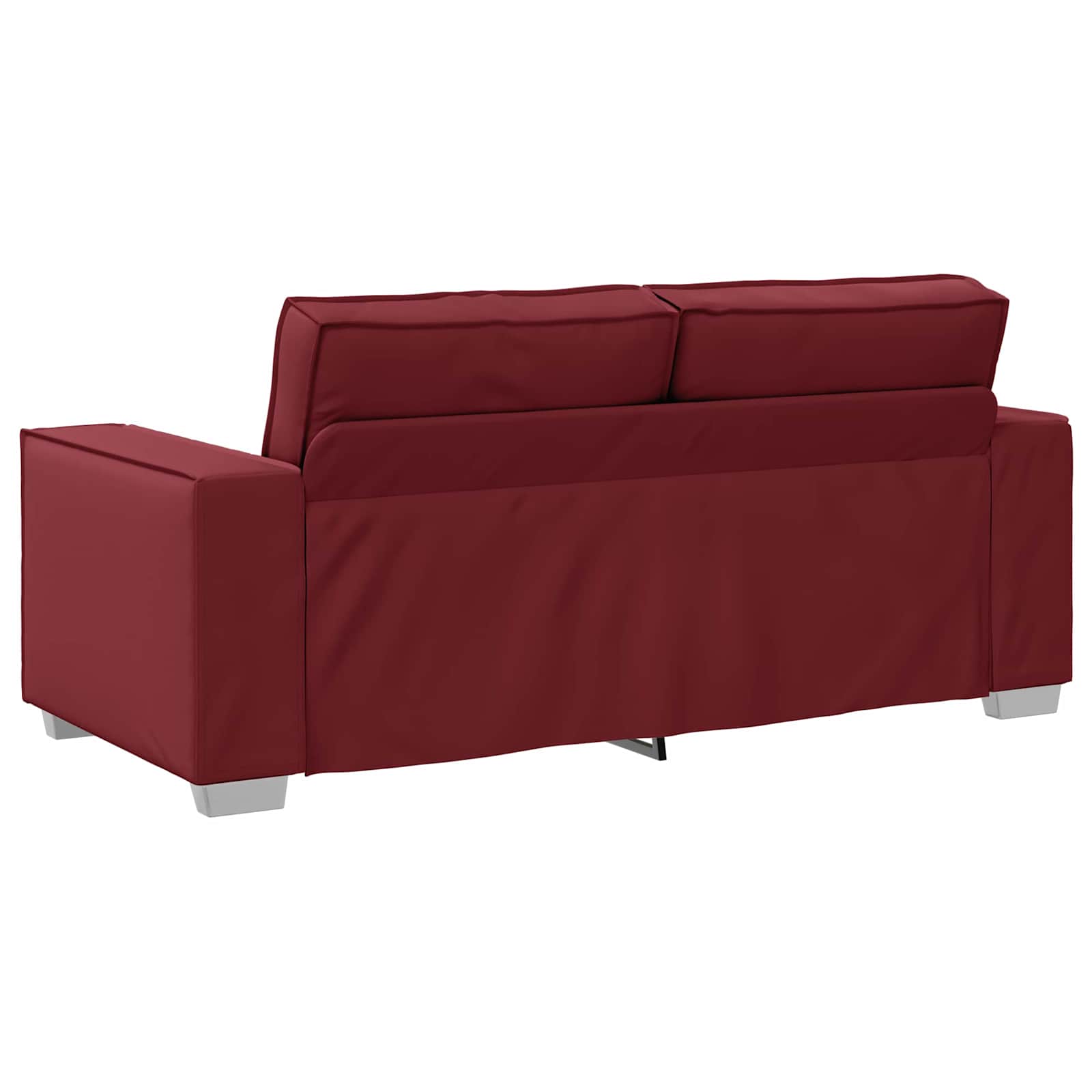 Καναπές Κόκκινο 180 x 80 x 84 εκ ύφασμα - Pakobazaar