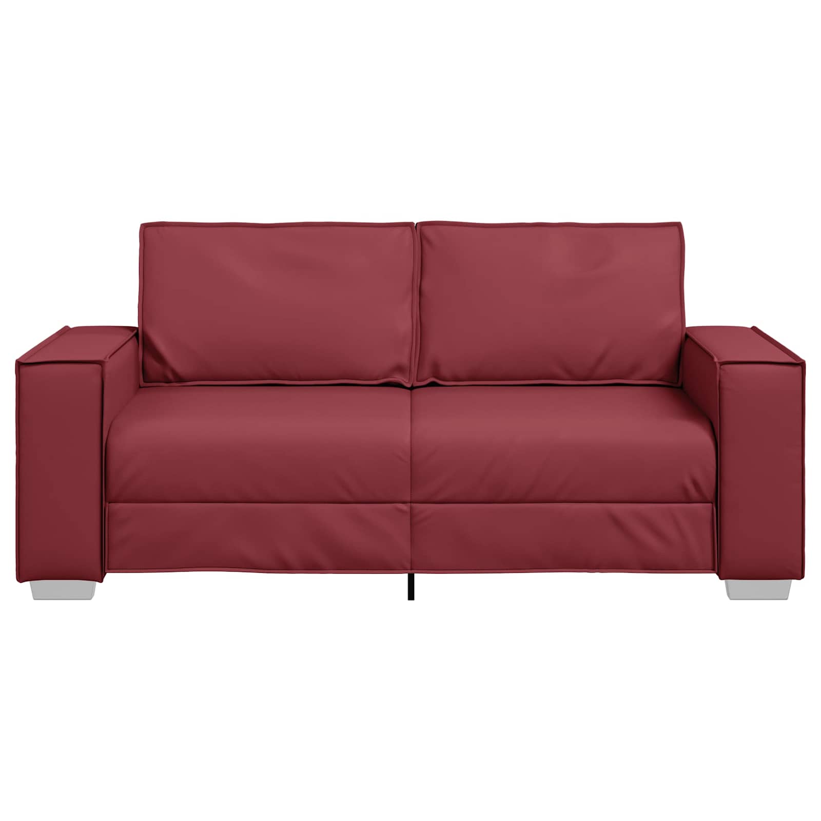 Καναπές Κόκκινο 180 x 80 x 84 εκ ύφασμα - Pakobazaar