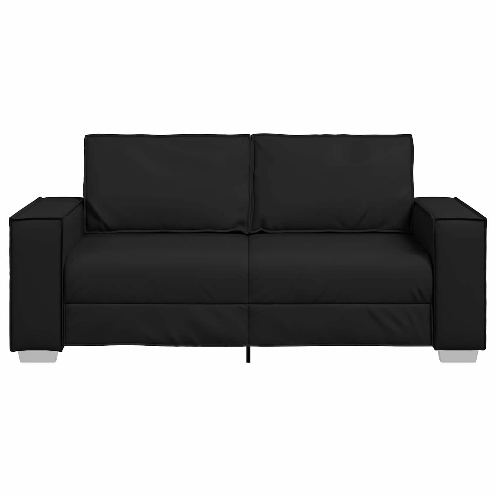 Καναπές Μαύρο 180 x 80 x 84 εκ ύφασμα - Pakobazaar