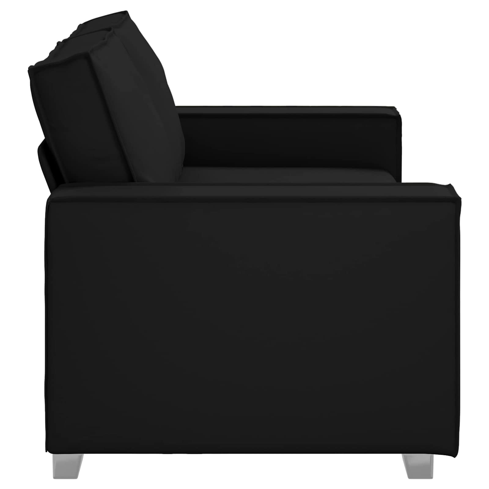 Καναπές Μαύρο 180 x 80 x 84 εκ ύφασμα - Pakobazaar