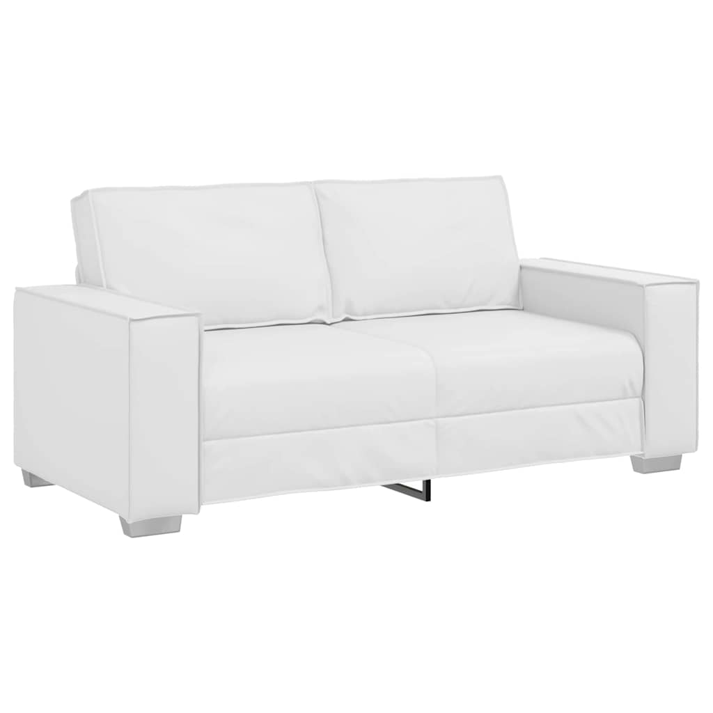 Καναπές Λευκό 180 x 80 x 84 εκ ύφασμα - Pakobazaar