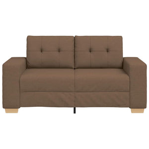 Καναπές Διθέσιος Καφέ 160 x 77 x 82 εκ. Ύφασμα - Pakobazaar