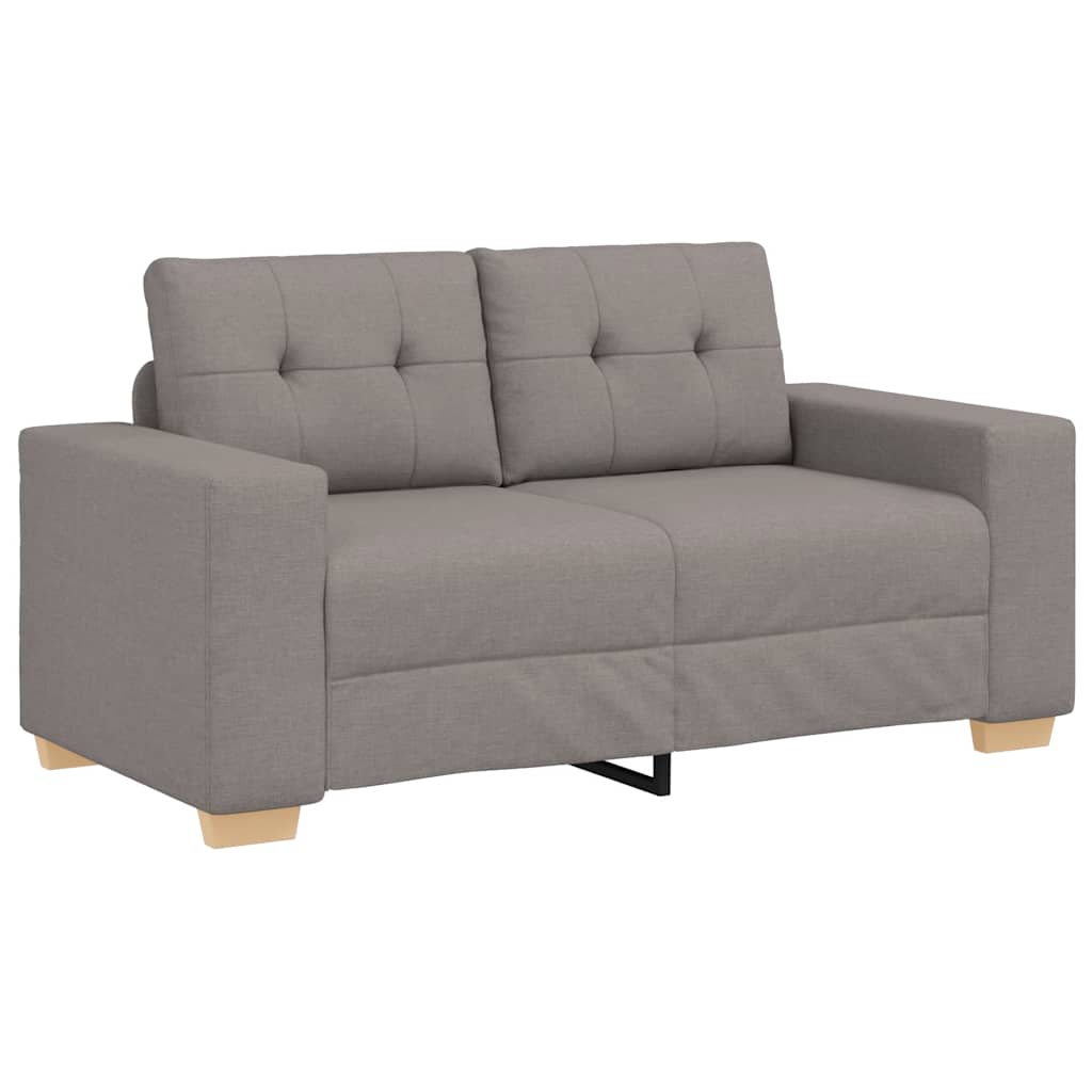 Καναπές Διθέσιος Ύφασμα Μπεζ 160 x 77 x 82 εκ. - Pakobazaar