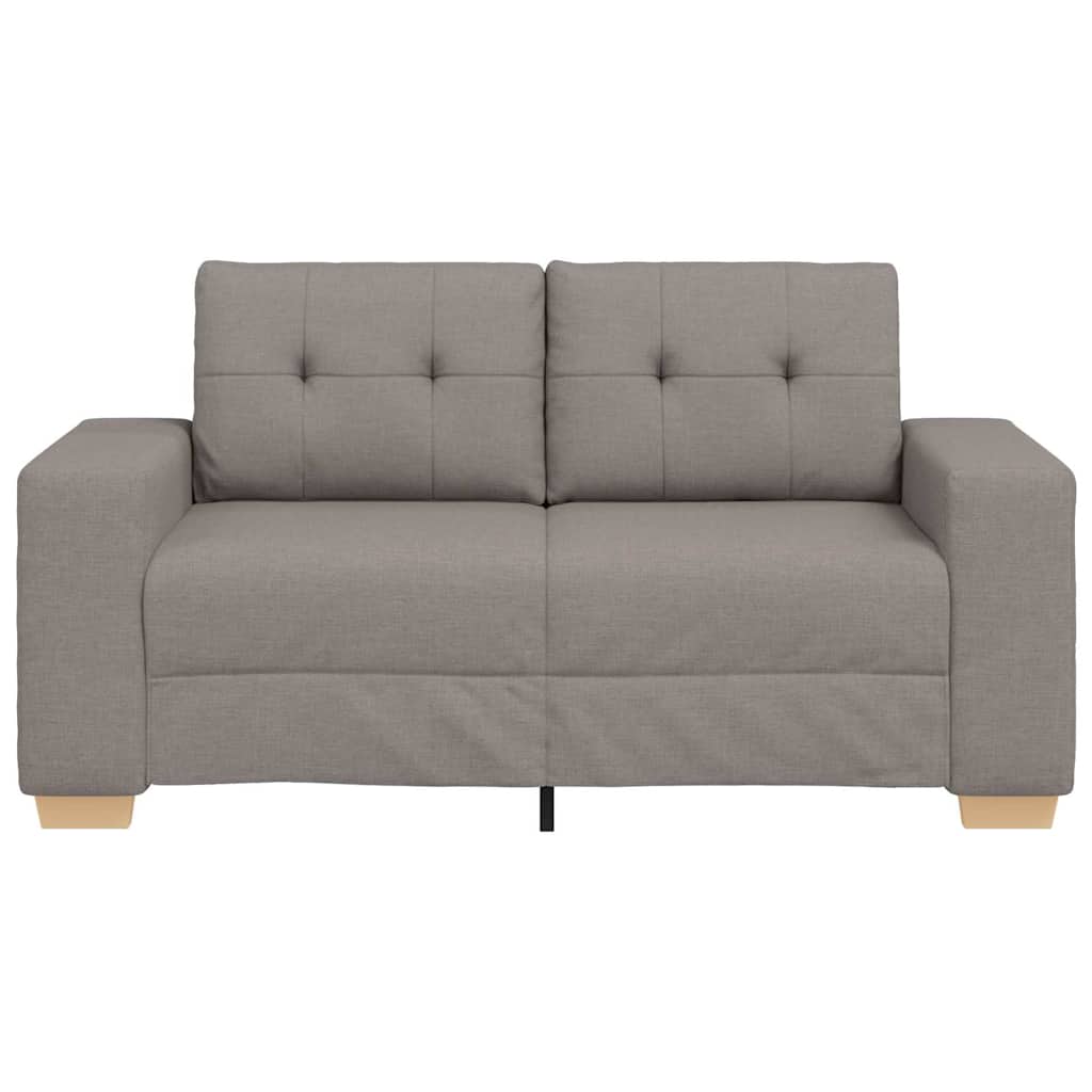 Καναπές Διθέσιος Ύφασμα Μπεζ 160 x 77 x 82 εκ. - Pakobazaar