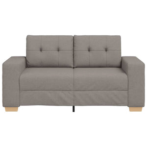 Καναπές Διθέσιος Ύφασμα Μπεζ 160 x 77 x 82 εκ. - Pakobazaar