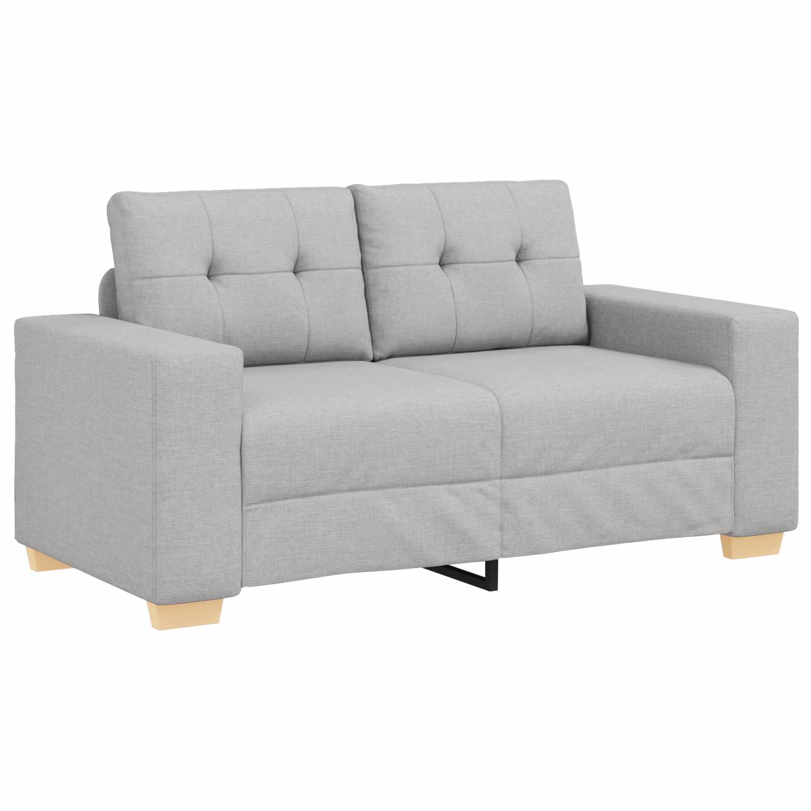 Διθέσιος καναπές Σκίουρος Γκρί 160 cm ύφασμα