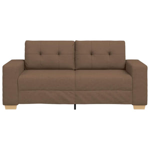 Καναπές Διθέσιος Καφέ 180 x 77 x 82 εκ. Ύφασμα - Pakobazaar