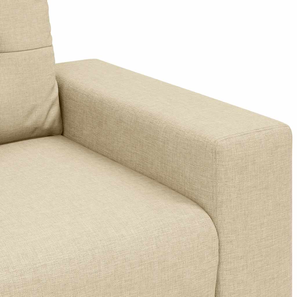 Διθέσιος Καναπές-Διάδρομος Κρεμ 180x77x82 εκ. Ύφασμα - Pakobazaar