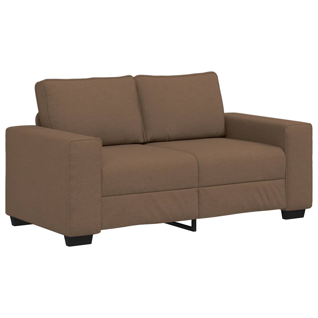 Διθέσιος Καναπές Καφέ 160x77x82 εκ. Ύφασμα - Pakobazaar