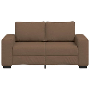 Διθέσιος Καναπές Καφέ 160x77x82 εκ. Ύφασμα - Pakobazaar