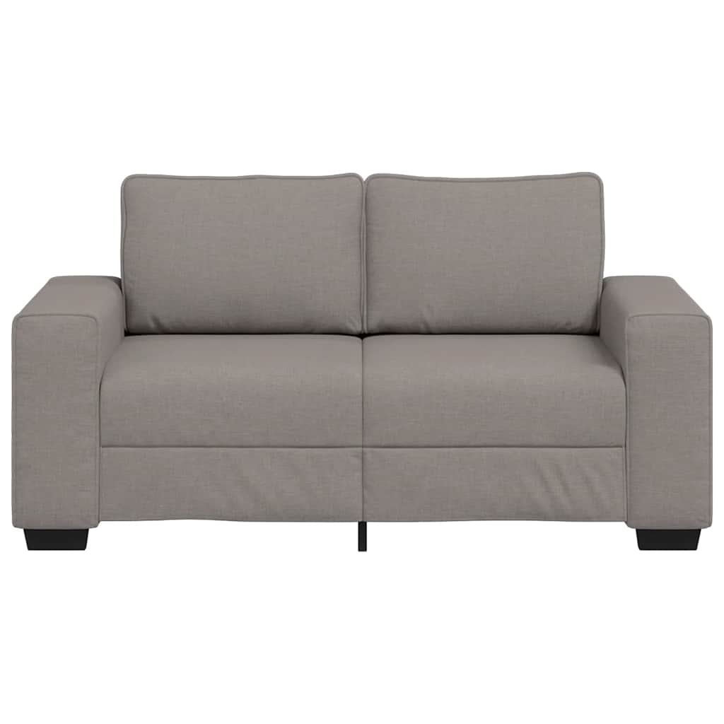 Διθέσιος Καναπές Μπεζ 160x77x82 εκ. Ύφασμα - Pakobazaar