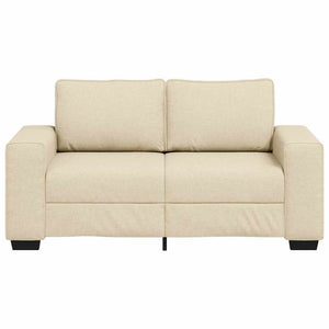 Διθέσιος Καναπές Μπεζ 160x77x82 εκ. Ύφασμα - Pakobazaar