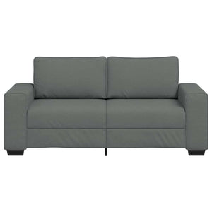 Διθέσιος Καναπές Σκούρο Γκρι 180x77x82 εκ. Ύφασμα - Pakobazaar