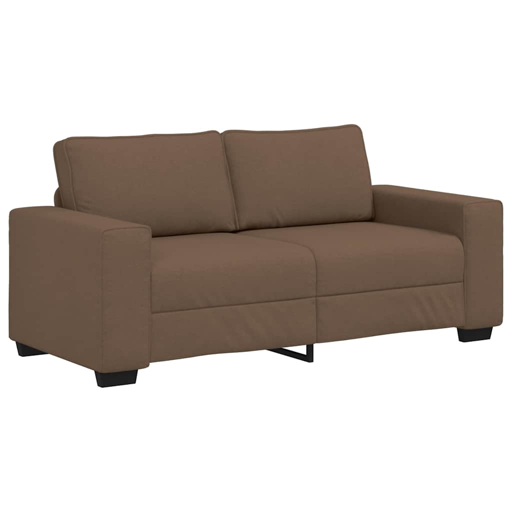 Διθέσιος Καναπές Καφέ 180x77x82 εκ. Ύφασμα - Pakobazaar
