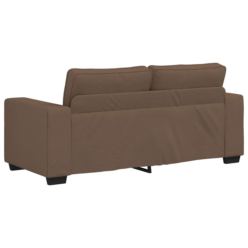 Διθέσιος Καναπές Καφέ 180x77x82 εκ. Ύφασμα - Pakobazaar