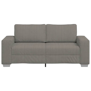 Καναπές-Διθέσιος Ανοιχτό Γκρι 180 x 77 x 82 εκ. από Ύφασμα Κοτλέ - Pakobazaar