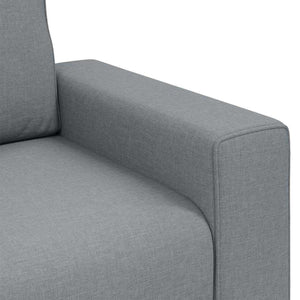 Καναπές Ανοιχτό γκρι 100 x 80 x 82 εκ ύφασμα - Pakobazaar