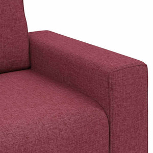 Καναπές Κόκκινο 100 x 80 x 82 εκ ύφασμα - Pakobazaar