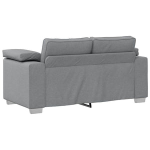 Καναπές Ανοιχτό γκρι 160 x 80 x 82 εκ ύφασμα - Pakobazaar