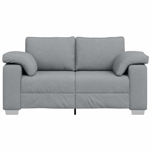 Καναπές Ανοιχτό γκρι 160 x 80 x 82 εκ ύφασμα - Pakobazaar