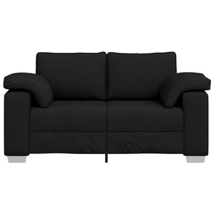 Καναπές Μαύρο 160 x 80 x 82 εκ ύφασμα - Pakobazaar