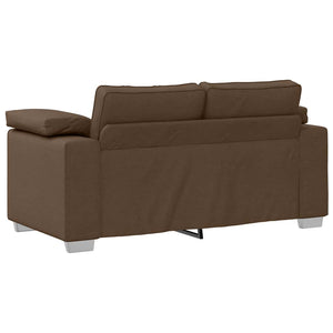 Καναπές Καφέ 160 x 80 x 82 εκ ύφασμα - Pakobazaar
